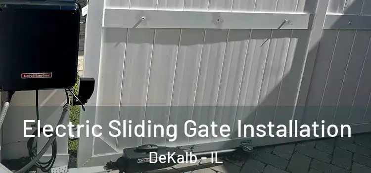 Electric Sliding Gate Installation DeKalb - IL