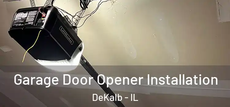  Garage Door Opener Installation DeKalb - IL