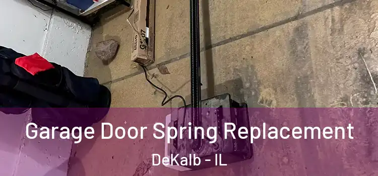  Garage Door Spring Replacement DeKalb - IL