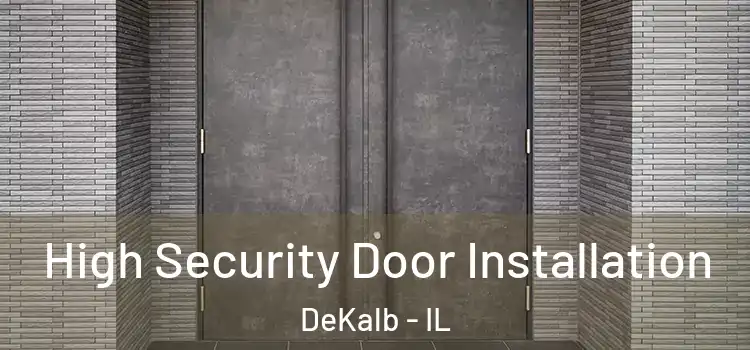 High Security Door Installation DeKalb - IL